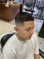 バーバーブロス 吉祥寺店(BARBER BROS) 【LUDLOW BROS.】田宮 寝かせるボウズ クロップヘア