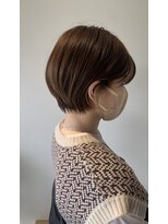 パラゴ(PARAGO.)&nbsp;《緑橋/城東区/女性サロン》丸みショートボブ