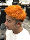 オレンジ＋ジェットモヒカン