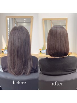 リアン(Lien) 『髪質改善』ストレートエステ（縮毛矯正）（リタッチ可）