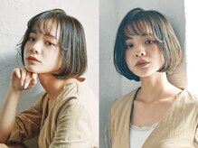 カウンセリングを元に独自のルポカットで“似合わせ“を再現致します。
