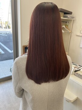 ガーデン 小山店(garden) 【ブリーチなし】チェリーレッド