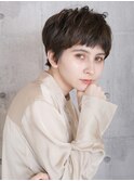 ハンサムショート/ベリーショート/大人可愛い/マッシュショート