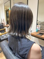 フルショウ アシヤ(FURUSHO ASHIYA)&nbsp;★くびレイヤー斜めバングデザインカラー外ハネボブ