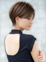 前髪なし大人ショート30代40代50代 【AIN.表参道】川原大地