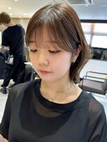 ロンドブルーム 天神大名店(Lond Bloom) 10代20代30代韓国ボブ髪質改善切りっぱなしボブ似合わせカット