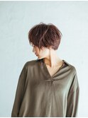 黒髪/グレーベージュ/レイヤーロング/前髪パーマ/いわき市