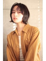 アンド(AND)&nbsp;ボブ　センターパート　フェイスウルフ　代官山　中目黒　恵比寿