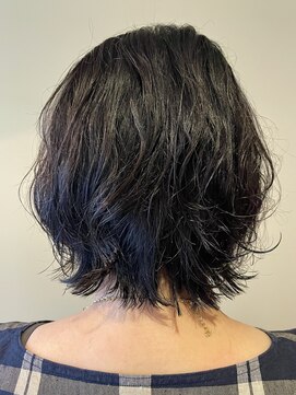 シリ アンド ブラント(siri and brunt) ニュアンスパーマ×レイヤーボブ