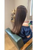 透明感のある明るめアッシュカラー☆