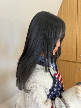 アンドビューティフル 恵比寿(andbeautiful) ダークトーンでも重く見えないレイヤーカット