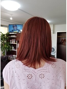 自然にまとまるスタイルで忙しい朝のお手入れも簡単に♪あなたの髪質に合わせた施術でお悩み解消◎