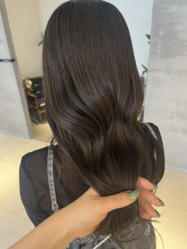 エミュ 伏見 国際センター(emu) アッシュブラウン／水素カラー／赤みなしカラー／ORIBE