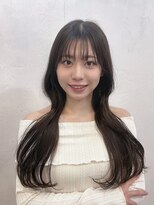 ファルベ(Farbe)&nbsp;くびれ アプリコットオレンジ 夏のヘアアレンジハイライトカラー