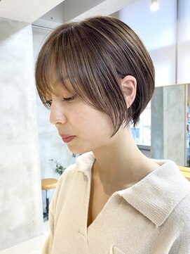 エリマバイフィフス 調布(elima by fifth) 人気の大人ショートヘアでスタイリングも簡単に◎