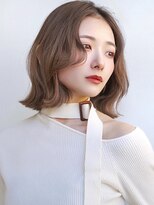 セイドット リー(Say. Ree)&nbsp;Say.くびれショートレイヤーひし形ショートグレーベージュ表参道