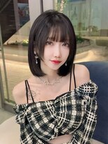 クム(kumu)&nbsp;【kumu】ミディアムレイヤー/顔周りカット/栄/名古屋