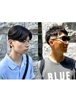 高い技術力のメンズカットとメンズパーマで再現性高いデザインに*セットのしやすい日常に馴染むメンズヘア