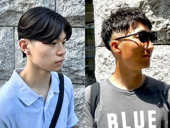 ヘアーグロウの写真/高い技術力のメンズカットとメンズパーマで再現性高いデザインに*セットのしやすい日常に馴染むメンズヘア