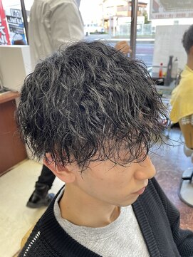 ヘアサロンナンバーワンクラブ上和田本店 ツイスパ×マッシュ