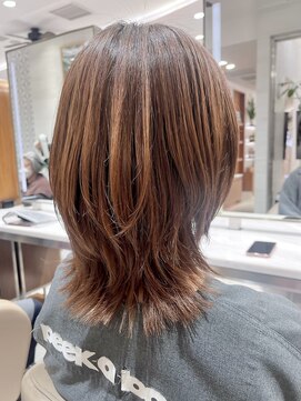 ピークアブー アヴェダ ギンザシックス(PEEK-A-BOO AVEDA GINZASIX) くびれヘア　レイヤー　シャギー　ハッシュカット