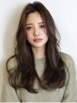 リンク(Link Hair&Spa)&nbsp;ナチュラルカール/こなれヘア/透明感カラー/ココアブラウン