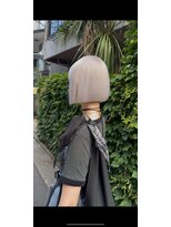 ラルム(ralme/sol)&nbsp;ホワイトベージュ/ブリーチ/ダブルカラー/髪質改善/立川