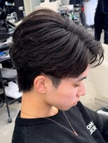 エデアンホンテン メンズサロン(EDEAN 本店 (旧:EDEAN 上通)) 熊本フェザーパーマ 刈り上げセンターパート MEN'S HAIR