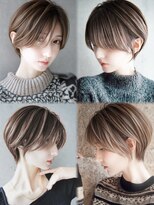 カライング(ing)&nbsp;大人可愛い30代40代50代小顔◎マッシュショートボブウルフカット