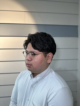 MEN’S HAIR/波巻ツイストスパイラル/フェザーパーマ/船橋