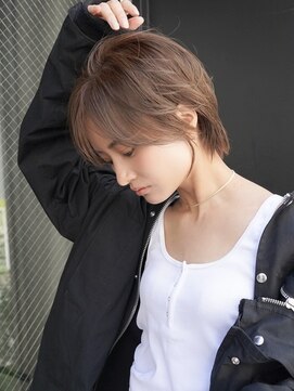 ギークス(GEEKS) 【GEEKS渋谷】ナチュラルショートウルフ/20代30代/冬カラー/小顔