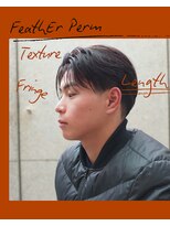 にもう&nbsp;艶感フェザーパーマ