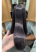 イルミナカラー＊ラベンダーグレージュ＊水素トリートメント