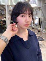 テトヘアー(teto hair)&nbsp;ショートボブパーマ　ミニボブパーマ　緩めパーマ　ワンカール