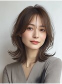 白髪ぼかし脱白髪染め似合わせカット40代50代60代