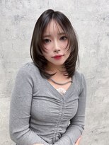 リミットバイアフィナー 大宮店(limit by Afinar) ハッシュカット/顔まわりレイヤー/レイヤーカット