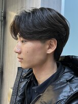 ニコトウキョウ 新宿(nico TOKYO) センターパートウルフニュアンスパーマ襟足あり