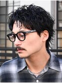 渋谷緩めアクティブショートルーズショートパーマツイストパーマ