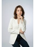 ミディアムレイヤー#小田急相模原#くびれショート#丸みショート