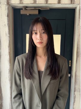 ニーゼロゼロナナ(2007) 【色気と艶感】韓国風ロング×髪質改善トリートメント