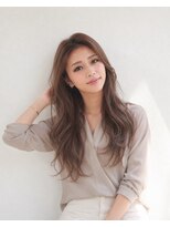 グロウ 赤羽(grow)&nbsp;透明感ベージュカラー×ロングレイヤー
