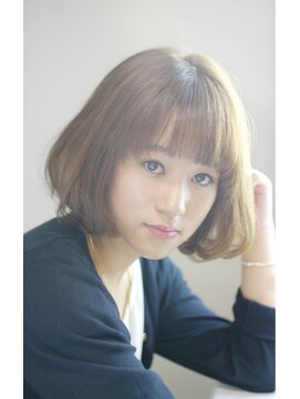 チョコア(CHOCOA) アゴライン　ワンレンボブ