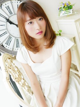 ヘア ジュレ ドゥ(hair jurer deux) 【ヘアジュレドゥ 古居 】 さらツヤ美上品なワンカールセミディ