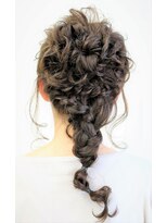 ヘアサロンエム 大宮東口(HAIR SALON M) 編み込みMIXアレンジ みのむし風