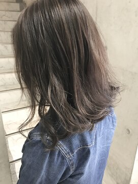 ルノン(LUNON) 【LUNON】さりげないハイライト×グレージュ