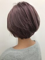 キューズ クラブ(cuz KLUB)&nbsp;【cuzKLUB】ピンクグレー×ショート