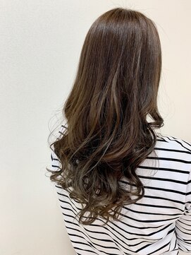 ダスティ 豊科駅前店(Dasty) ロング×アッシュベージュ