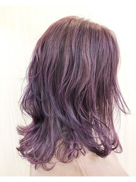 ベニ 岩沼たけくま店(BENI) セミディー×ピンクバイオレット