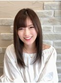 サラツヤ小顔ナチュラルストレート