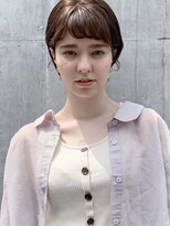 メイクス 表参道(MAKE'S omotesando)&nbsp;【堀口】ちょろ毛×ショート/前髪/イメチェン/シアーベージュ